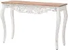 270-14496-RCW Riquin Distressed Wood Console Table