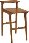Tiered Brown Side Table
