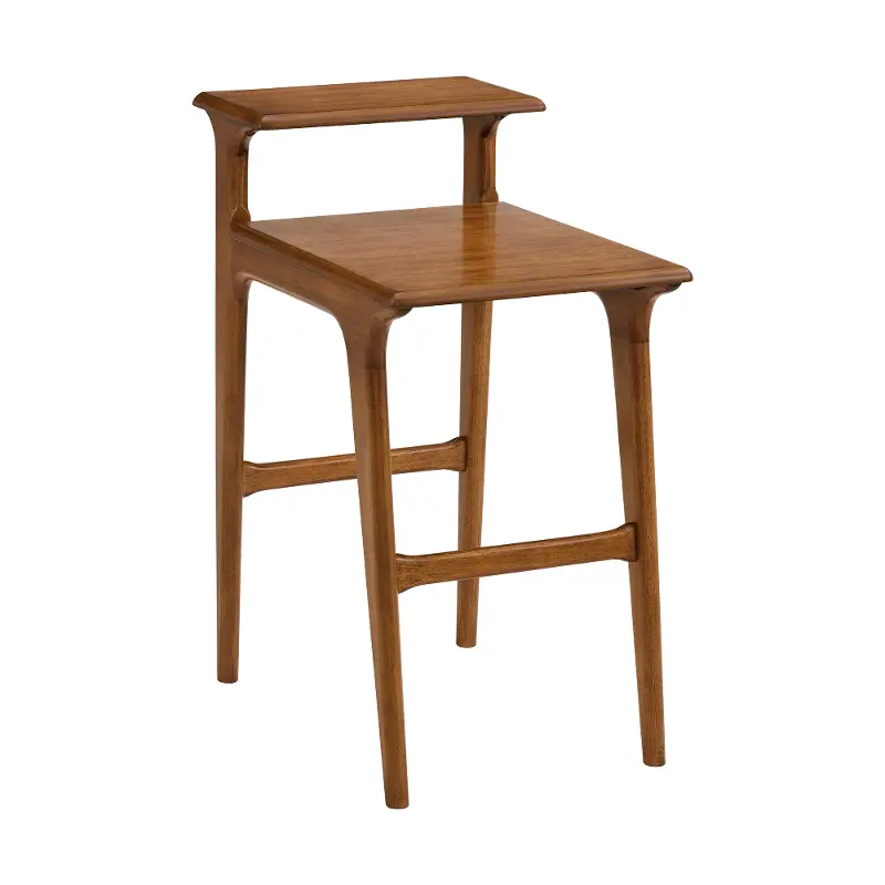 Tiered Brown Side Table
