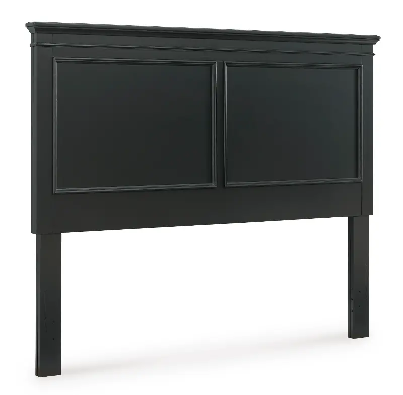 Nuna Black Full-Panel Queen Headboard