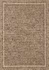 X702-QI33 240320 Lexi 8 x 10 Taupe Area Rug with Border