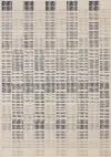 K719-0252 160230 Luca 5 x 8 Blue Gray Dotted Lines Area Rug