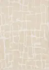 1413-RO66 240320 Mareeba 8 x 11 Cream and White Area Rug