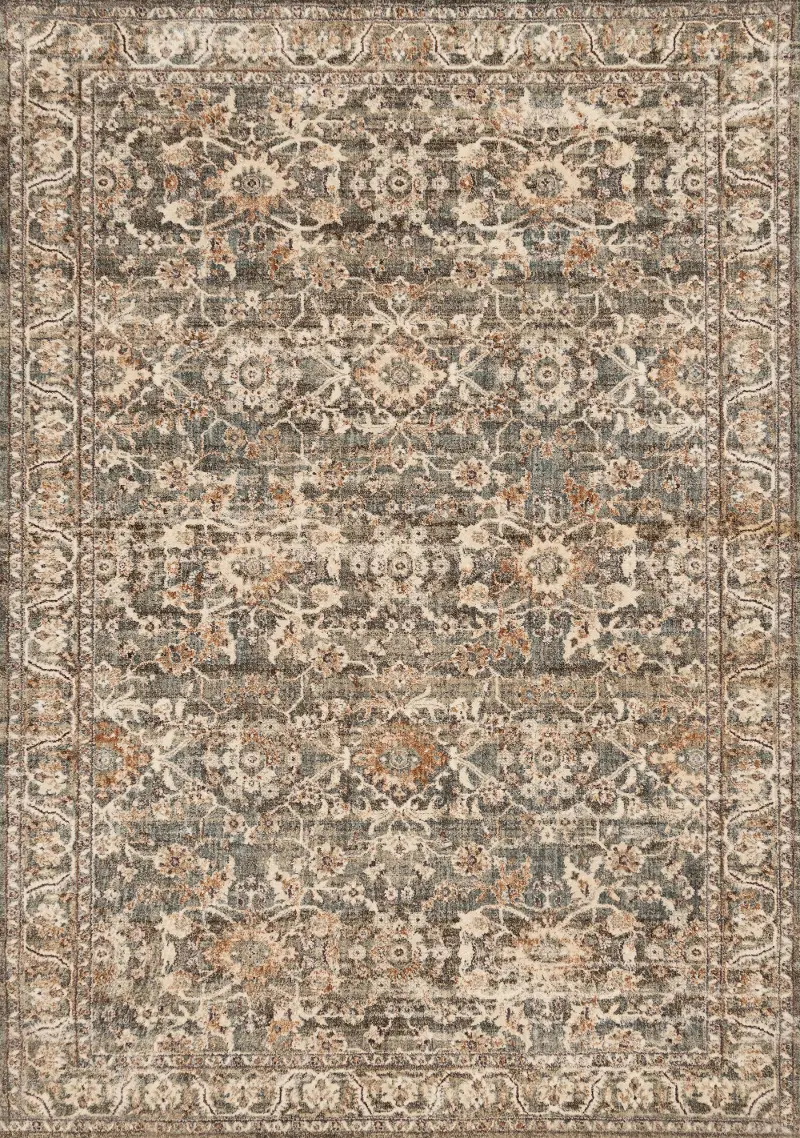 Zoe 8 x 10 Blue Area Rug