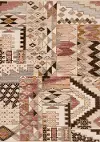 M848-5625 240305 Medina 8 x 10 Pink Southwestern Area Rug