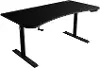 AZ-ARENA-MOTO Arozzi Arena Moto Pure Black Electric Standing Desk