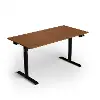 ARENA-NRD-BK-WLN Arozzi Nordico Walnut Brown Electric Standing Desk