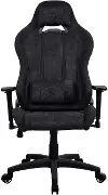 TORRETTA-SFB-PBK Torretta Soft Fabric Office Gaming Chair - Pure Black