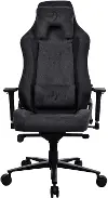 VERNAZZA-SFB-PBK Vernazza Pure Black Soft Fabric Gaming Chair