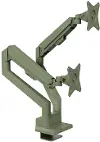 AZ-ALZARE-NEO-DUO-FST Arozzi Alzare Neo Duo Gas Spring Monitor Stand - Forest Green