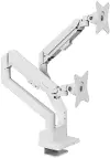 AZ-ALZARE-NEO-DUO-WT Arozzi Alzare Neo Duo Gas Spring Monitor Stand - White