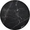 AZ-ZONA-PAD-BKM Arozzi Zona Black Marble Round Floor Pad