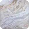 AZ-ZONA-QTRO-WTM Arozzi Zona White Marble Square Floor Pad