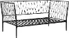 Richland Black Metal Twin Daybed