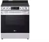 LSEL633CF LG 6.3 Cu Ft Single Oven Electric Smart Range - Stainless Steel