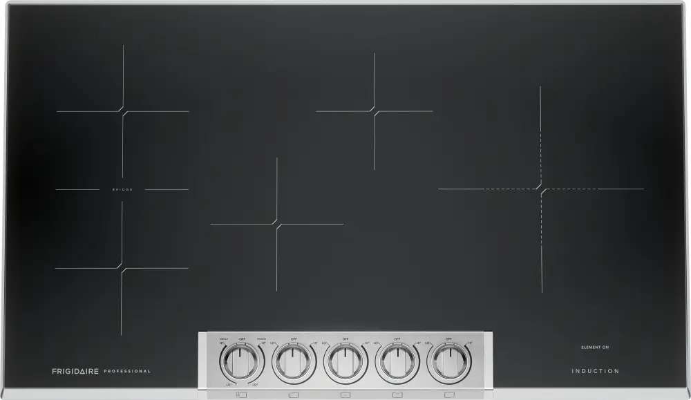 PCCI3680AF Frigidaire Professional 36  Induction Cooktop - Stainless Steel-1