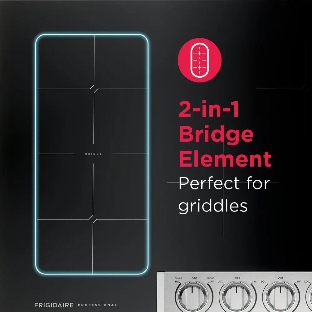 PCCI3680AF Frigidaire Professional 36  Induction Cooktop - Stainless Steel-7