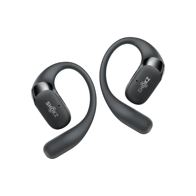Shokz OpenFit 2+ Open Ear True Wireless Earbuds - Black