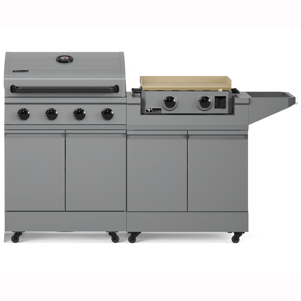 Tytus Anaheim/Emberwood 3-In-1 Natural Gas Grill