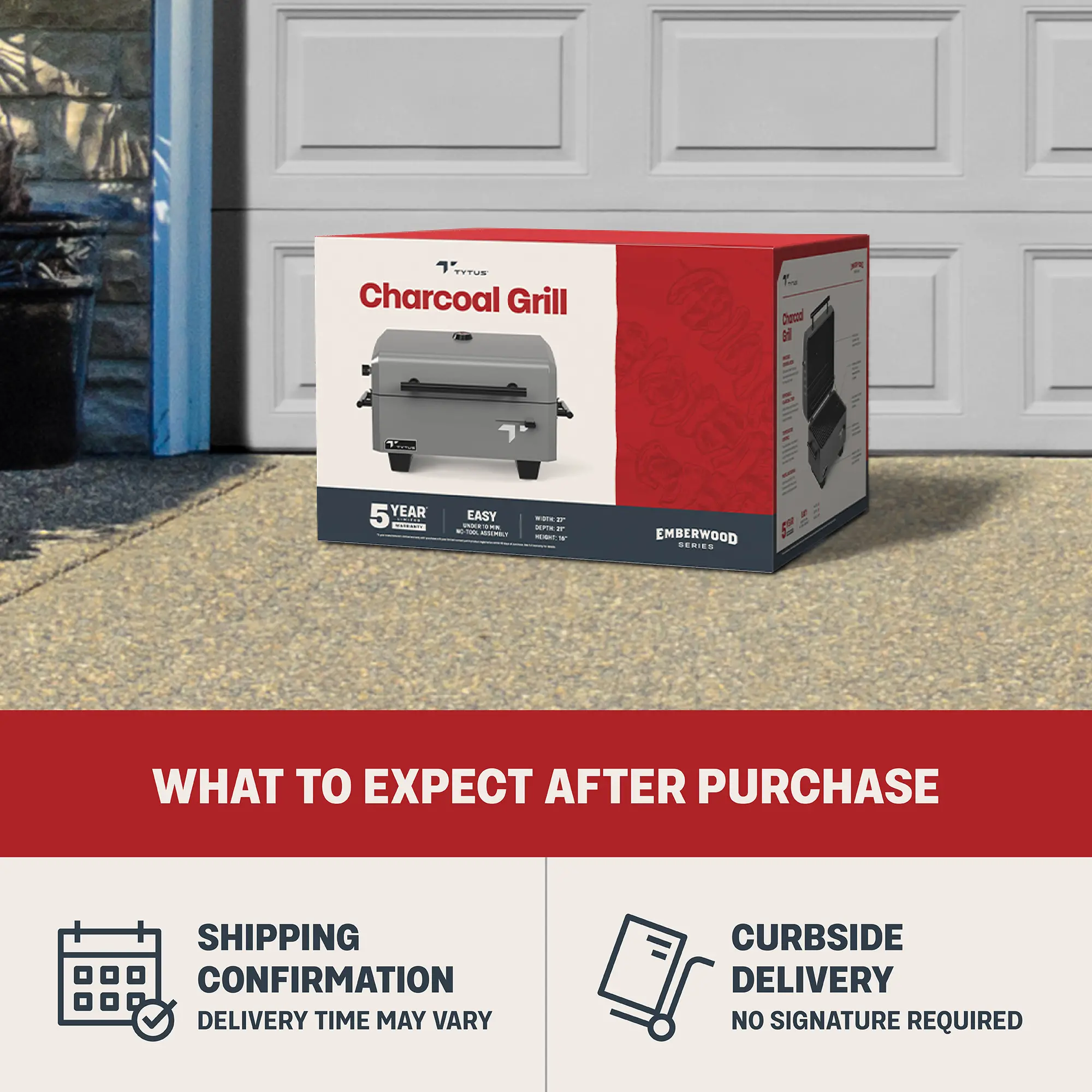 TDT-GHS-CHAR Tytus Emberwood Charcoal Grill-9
