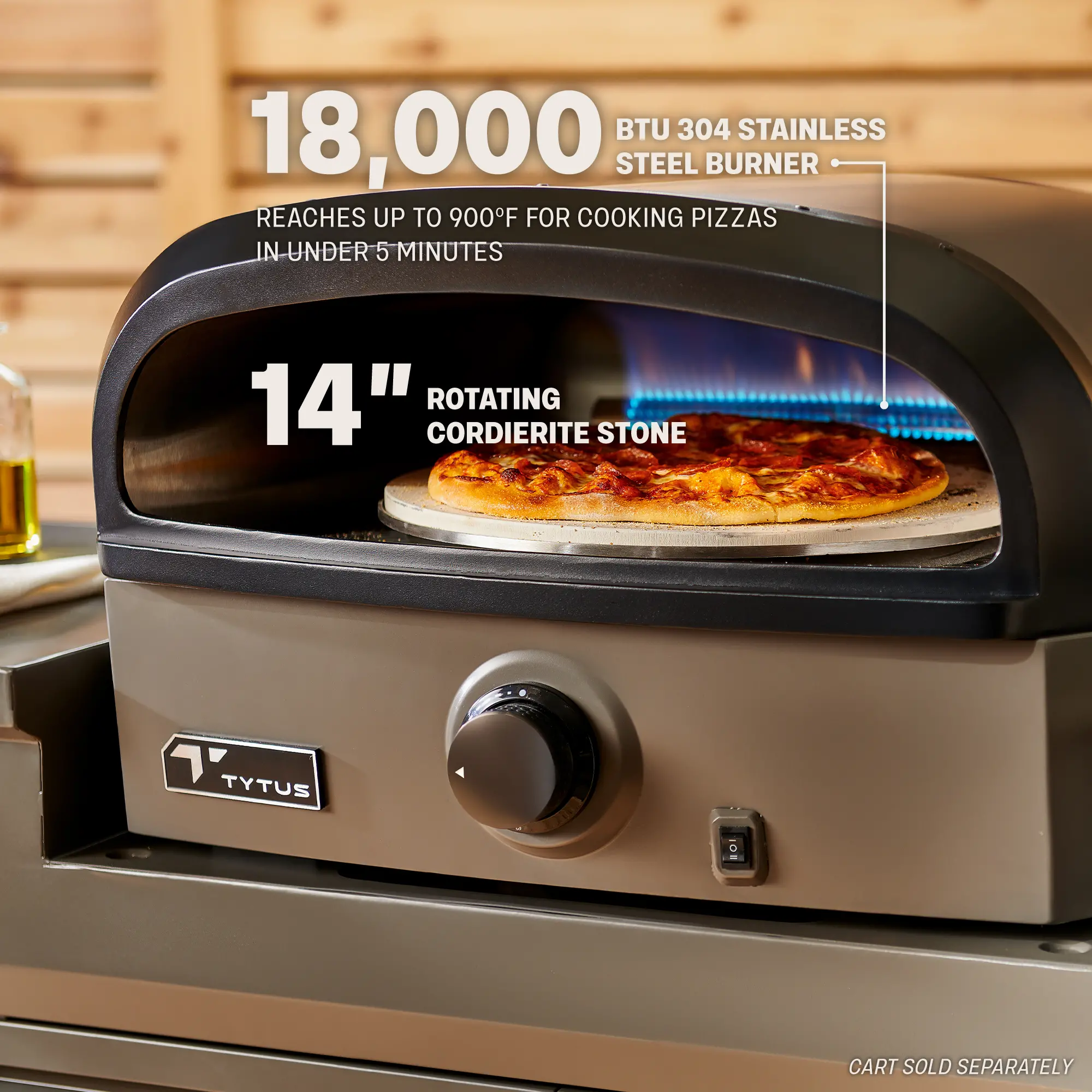 TDT-GHS-GPZA Tytus Emberwood Pizza Oven-9