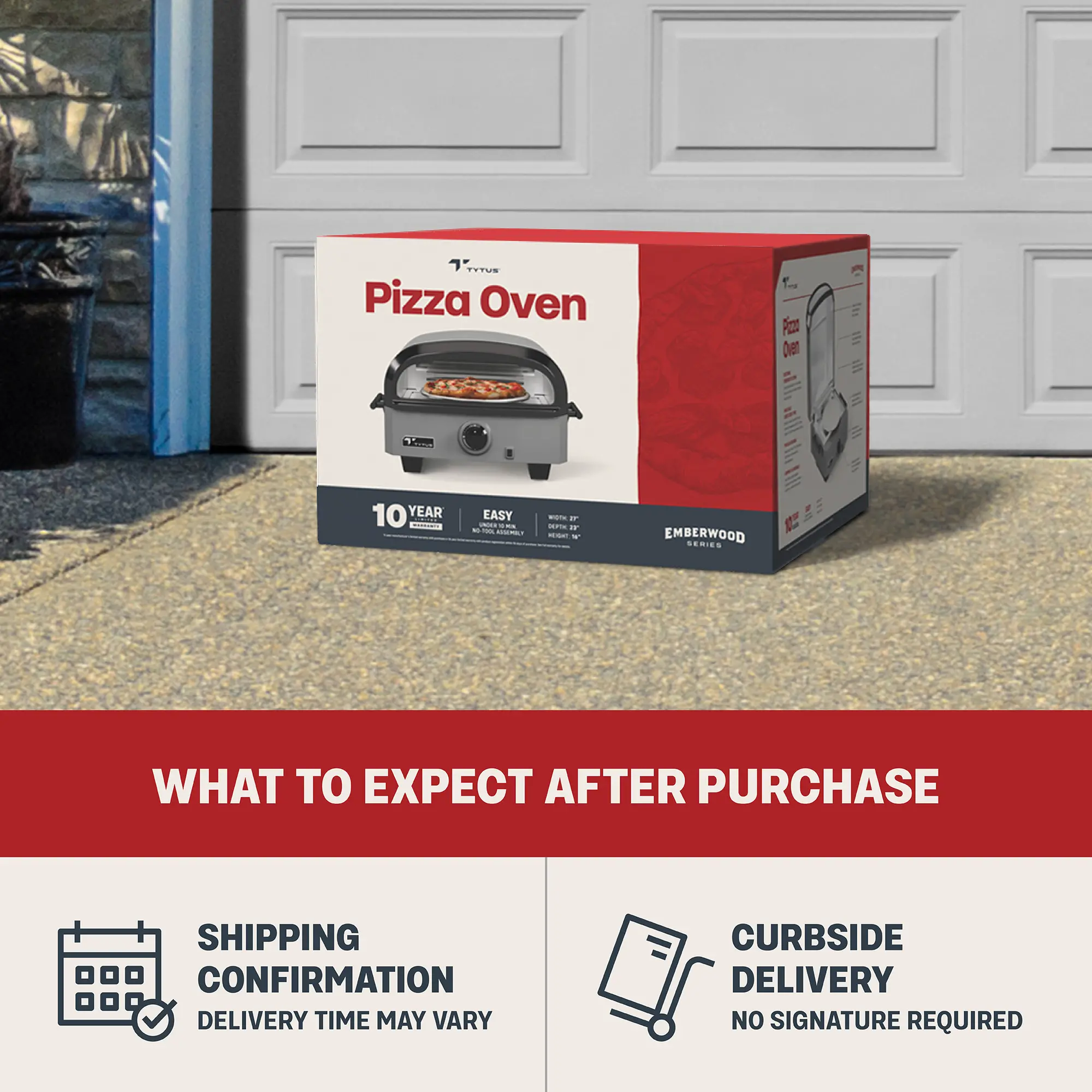 TDT-GHS-GPZA Tytus Emberwood Pizza Oven-9