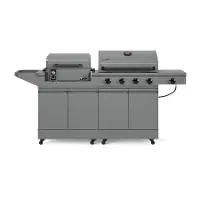 TDT-DUO-SMOK Tytus Modular Duo Grill with Pellet Smoker