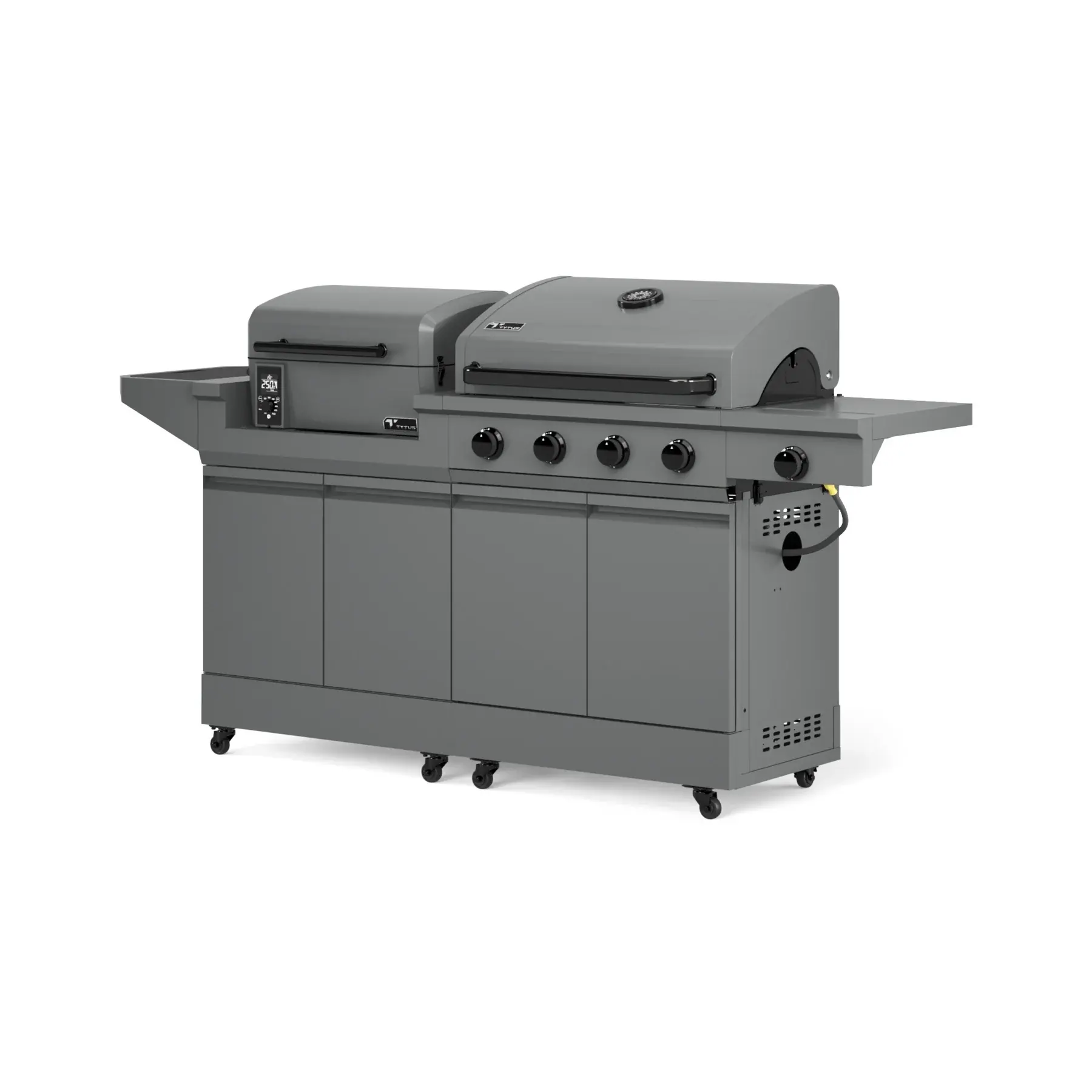 TDT-DUO-SMOK Tytus Modular Duo Grill with Pellet Smoker-7