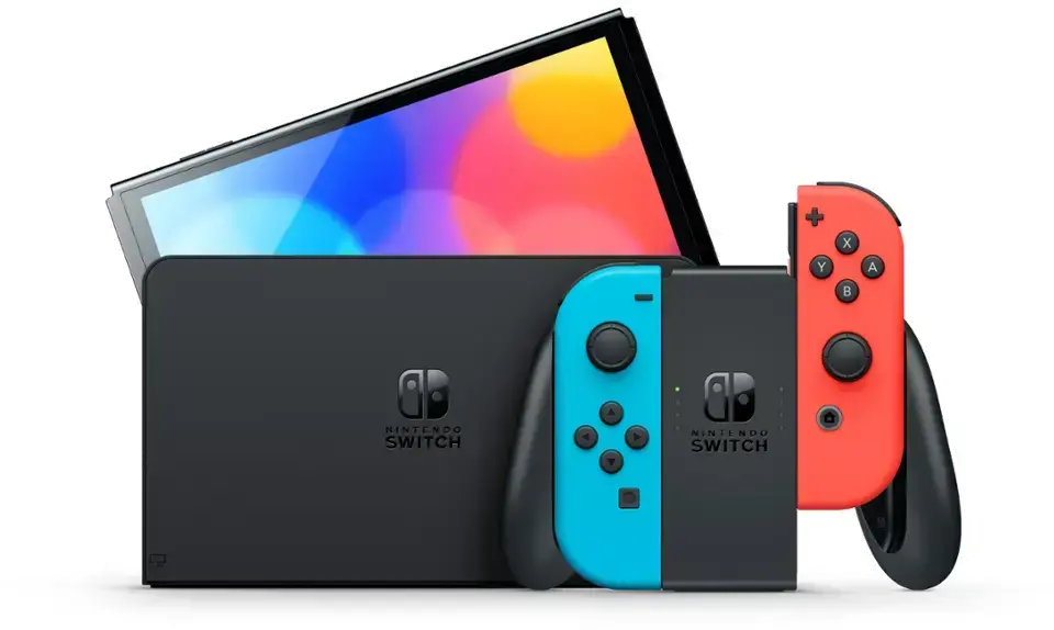 NINT121618SWI Nintendo Switch OLED Model Super Mario Bros. Wonder Bundle-1