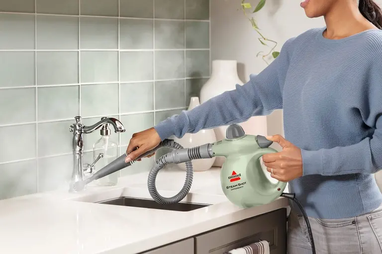 4155G Bissell Steam Shot OmniReach Handheld Steam Cleaner and Sanitizer-4