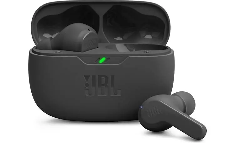 JBLVBEAM2BLKAM JBL Vibe Beam 2 Noise Cancelling Earbuds - Black-1