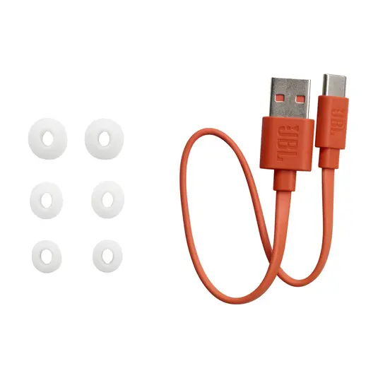 JBLVBUDS2WHTAM JBL Vibe Buds 2 Noise Cancelling Earbuds - White-9