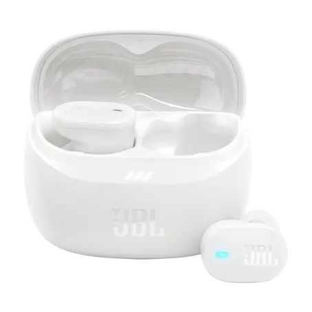 JBLTBUDS2WHTAM JBL Tune Buds 2 True Wireless Earbuds - White-1