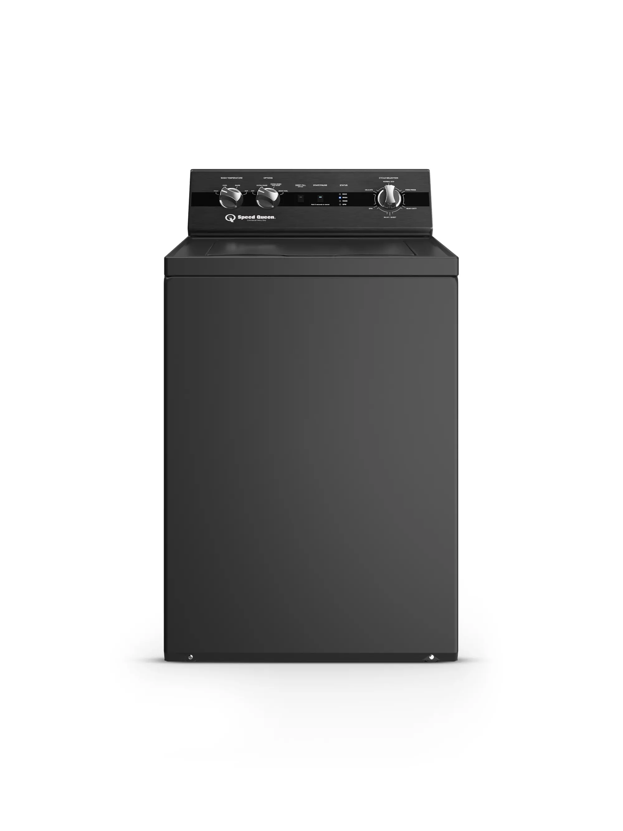 Speed Queen 3.2 Cu Ft Top Load Washer with Agitator - Black | RC