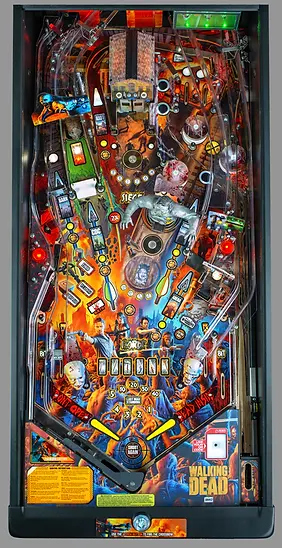 500-55AN-11 Stern Pinball The Walking Dead Remastered Premium Pinball Machine-2