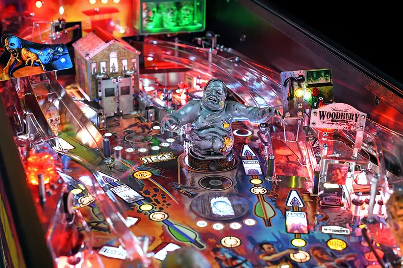 500-55AN-11 Stern Pinball The Walking Dead Remastered Premium Pinball Machine-6