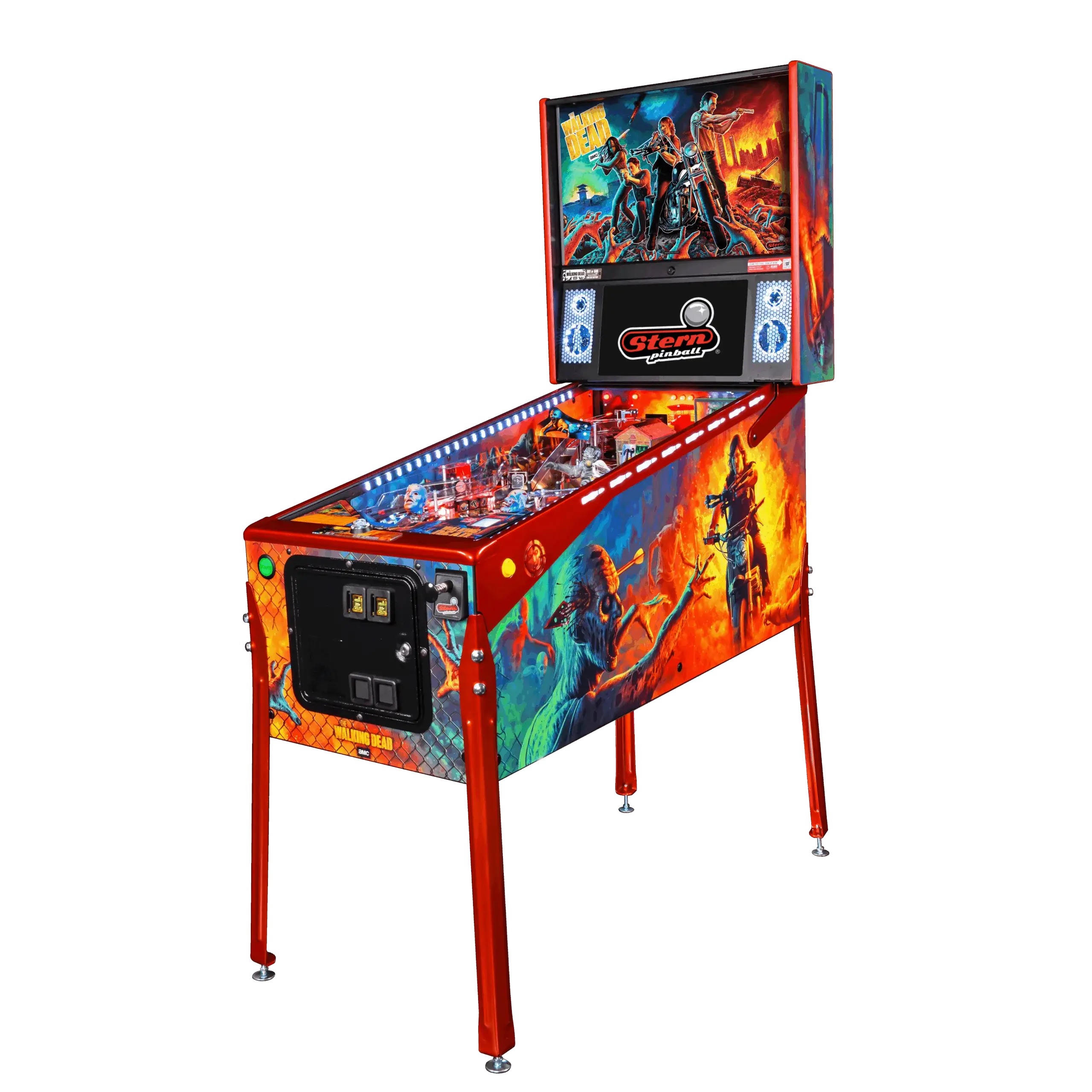 500-55AM-11 Stern Pinball The Walking Dead Remastered Limited Pinball Machine-2