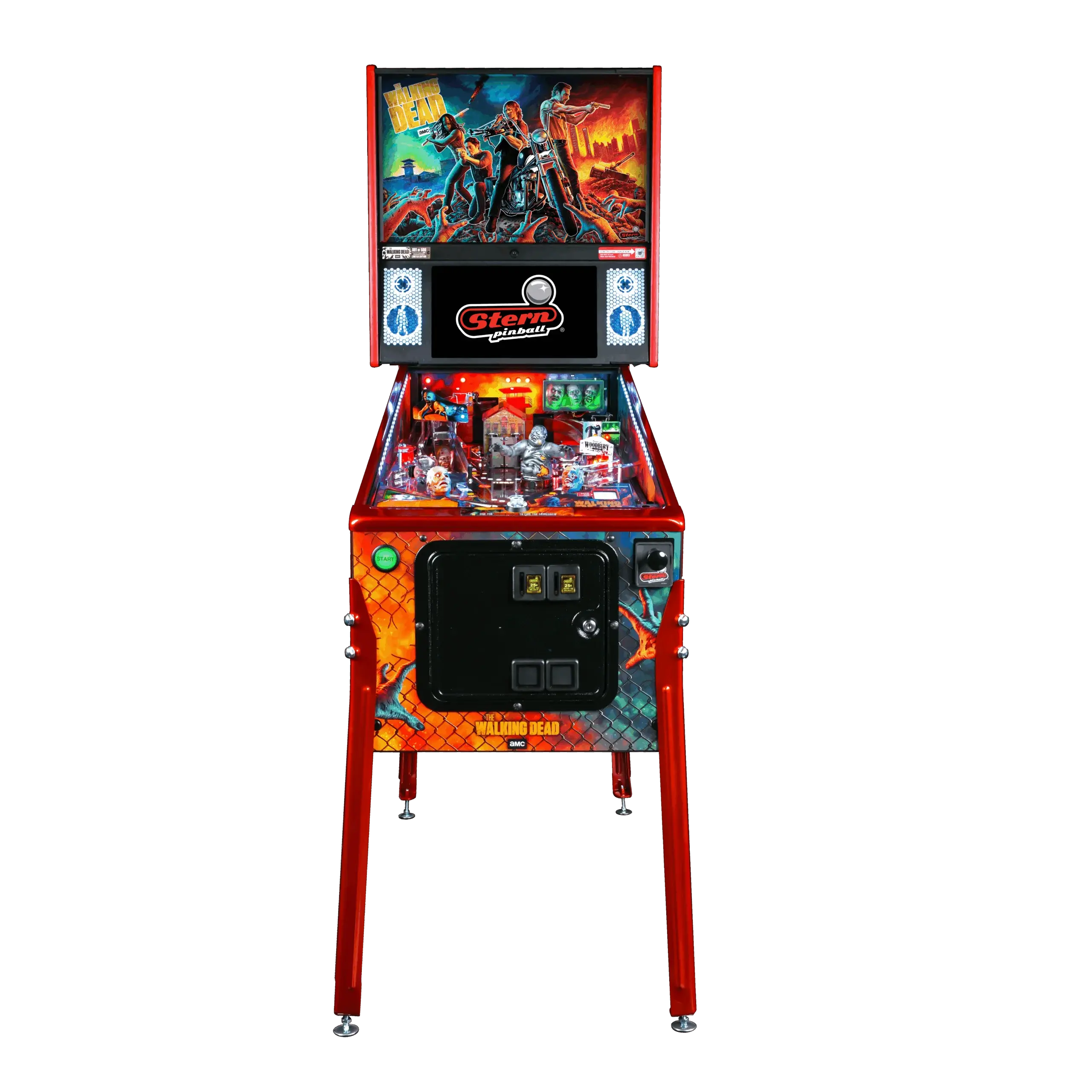 500-55AM-11 Stern Pinball The Walking Dead Remastered Limited Pinball Machine-3