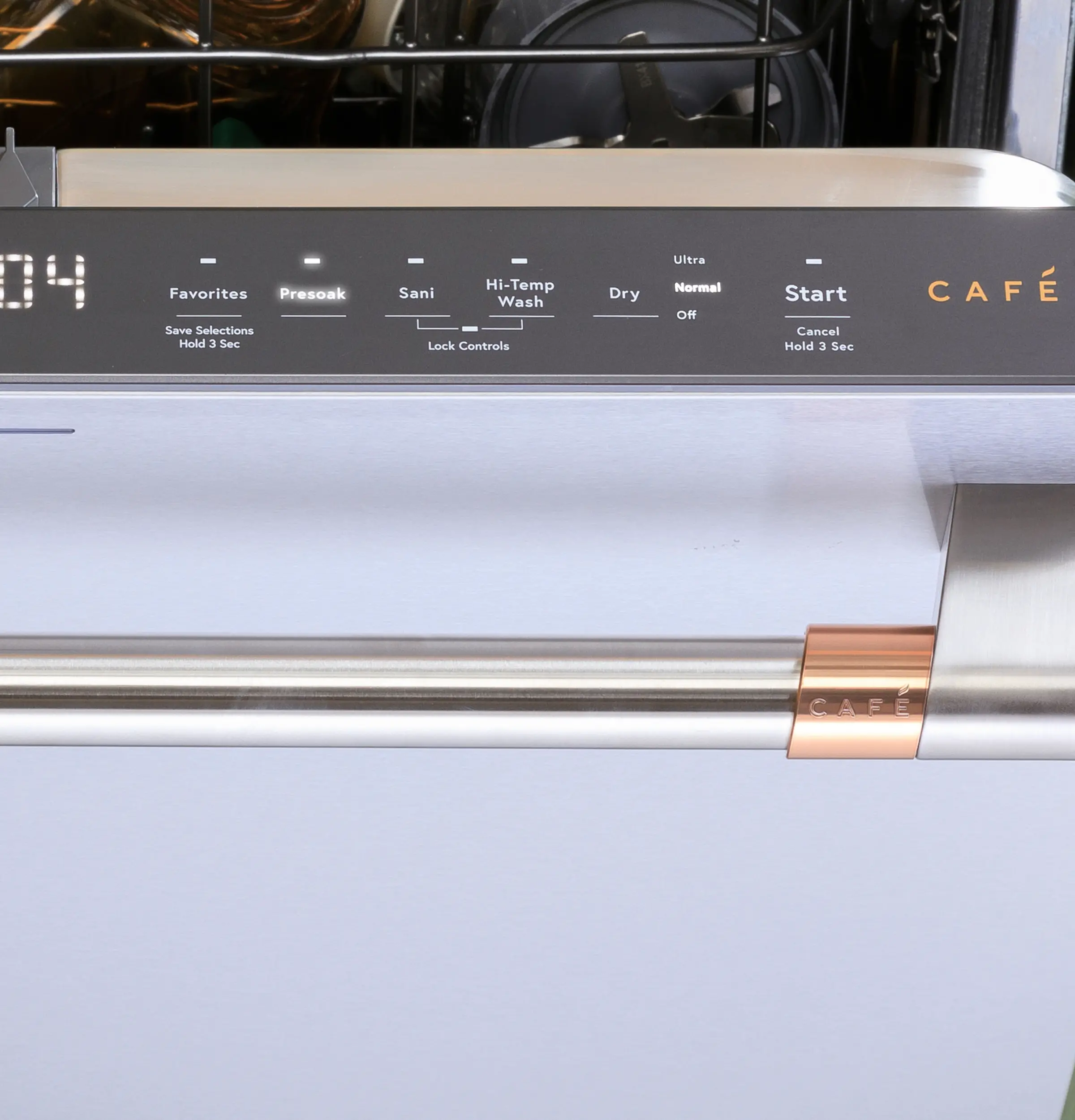 CDT858P2VS1 GE Cafe 24  Top Control Dishwasher - Stainless Steel-14