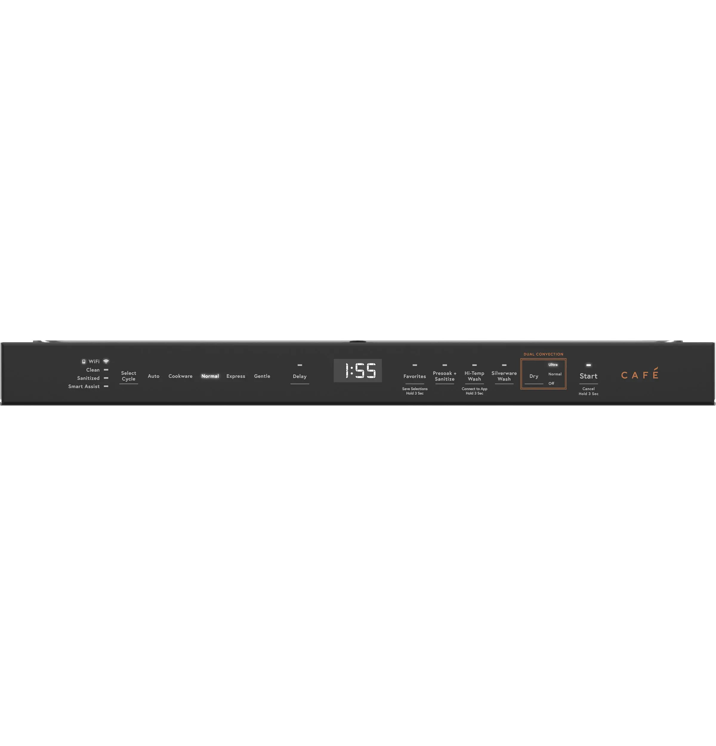 CDT858P2VS1 GE Cafe 24  Top Control Dishwasher - Stainless Steel-15