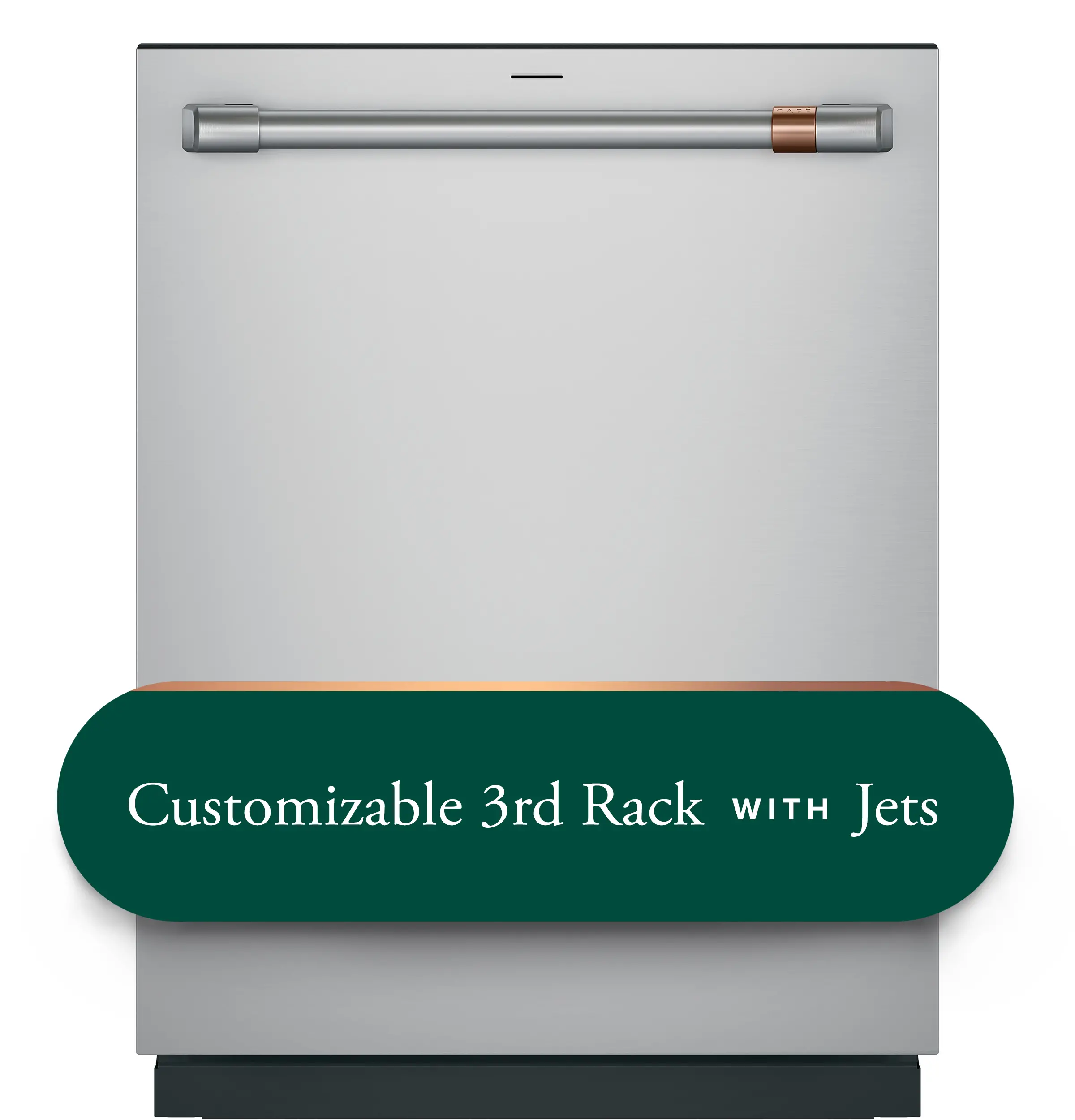 CDT858P2VS1 GE Cafe 24  Top Control Dishwasher - Stainless Steel-3