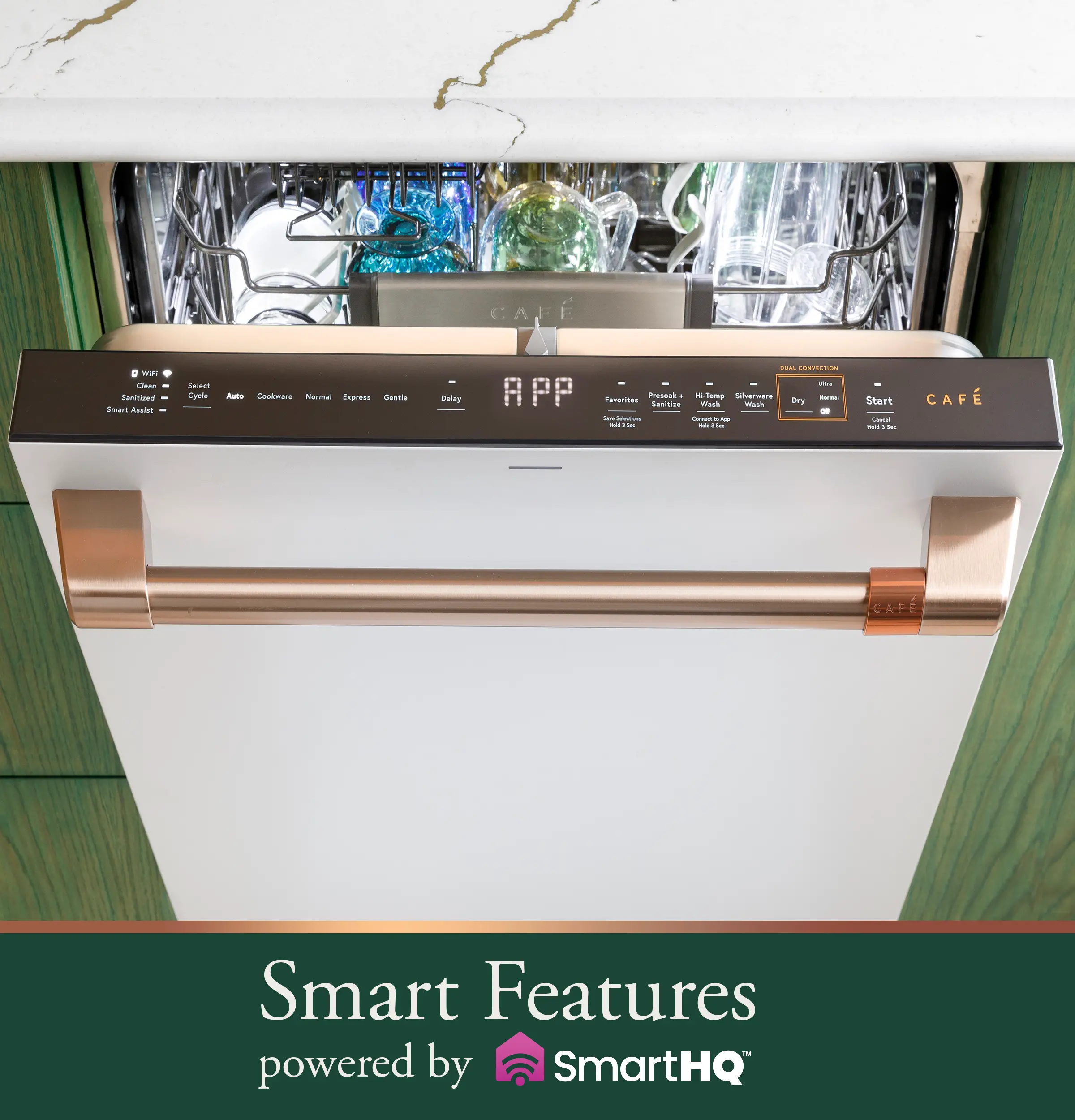 CDT858P2VS1 GE Cafe 24  Top Control Dishwasher - Stainless Steel-8