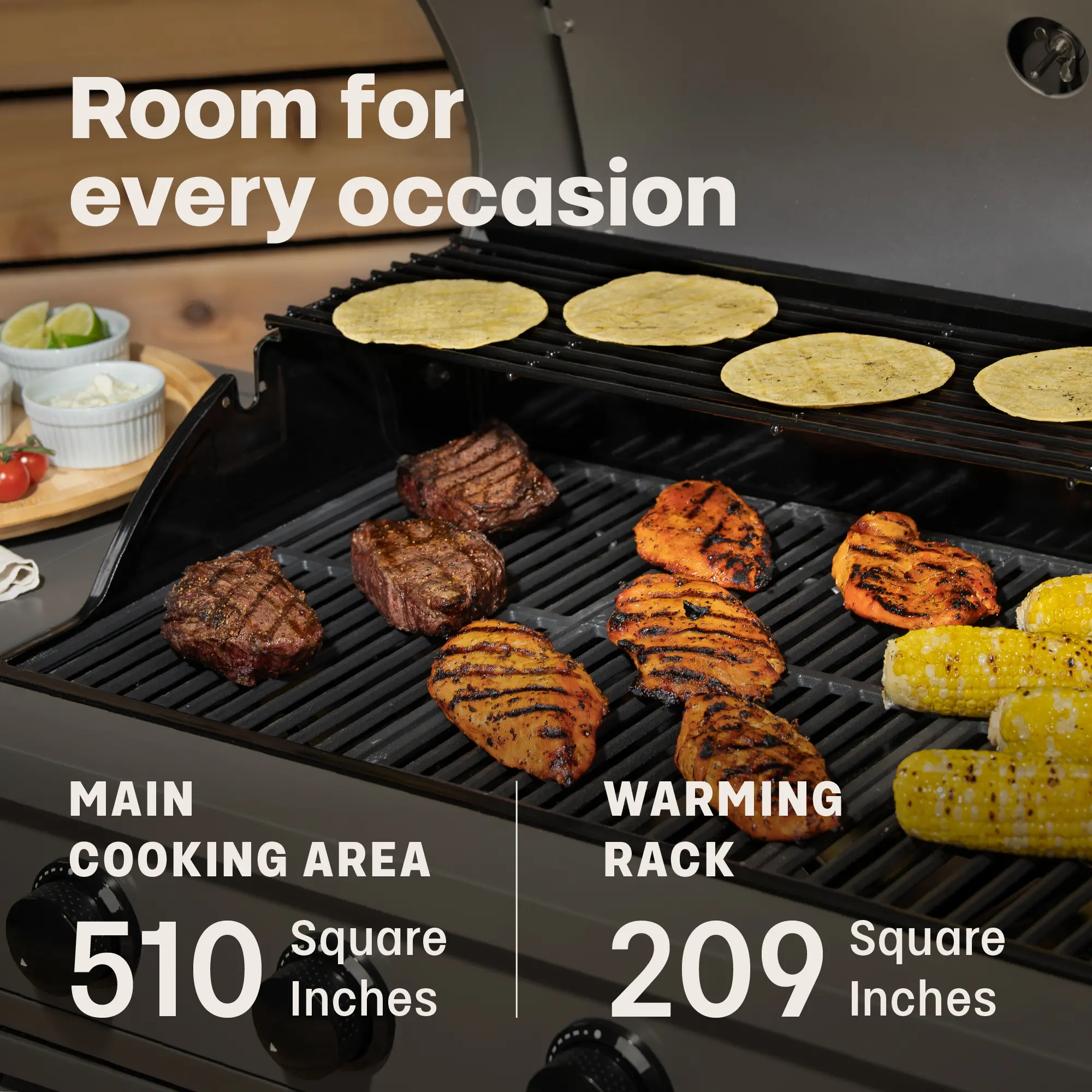 TDT-021-0102 Tytus Fresno 5-Burner Liquid Propane Grill - Gunmetal and Shadow Stone-10