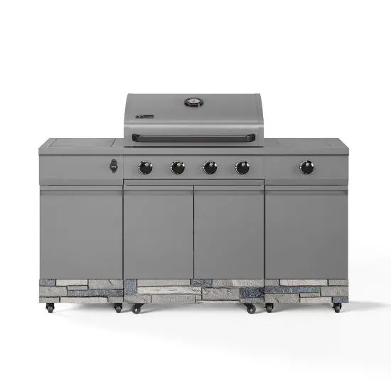 TDT-021-0102 Tytus Fresno 5 Burner Liquid Propane/Natural Gas Convertible Grill-1