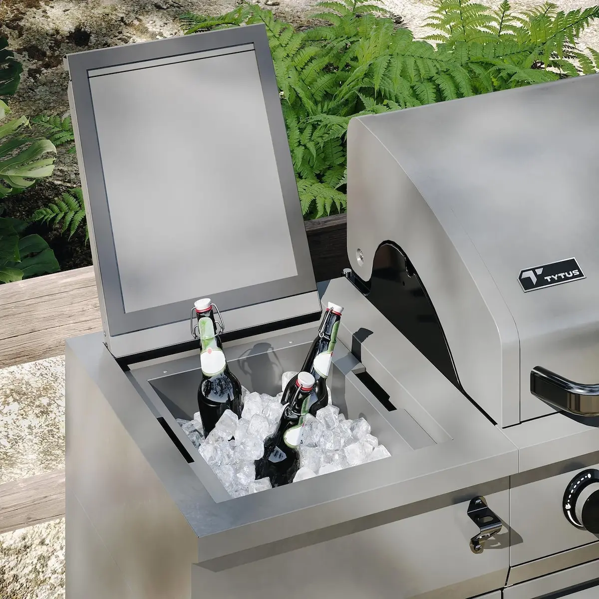 TDT-021-0102 Tytus Fresno 5 Burner Liquid Propane/Natural Gas Convertible Grill-7