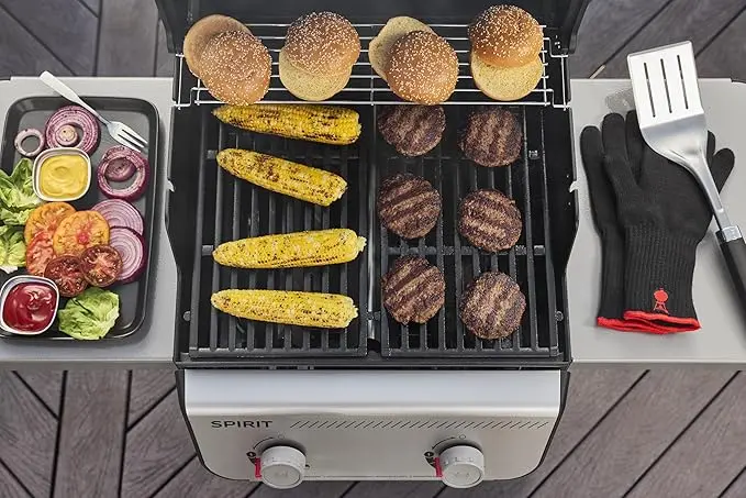 1501000 Weber Spirit E-210 Liquid Propane 2 Burner Grill-4