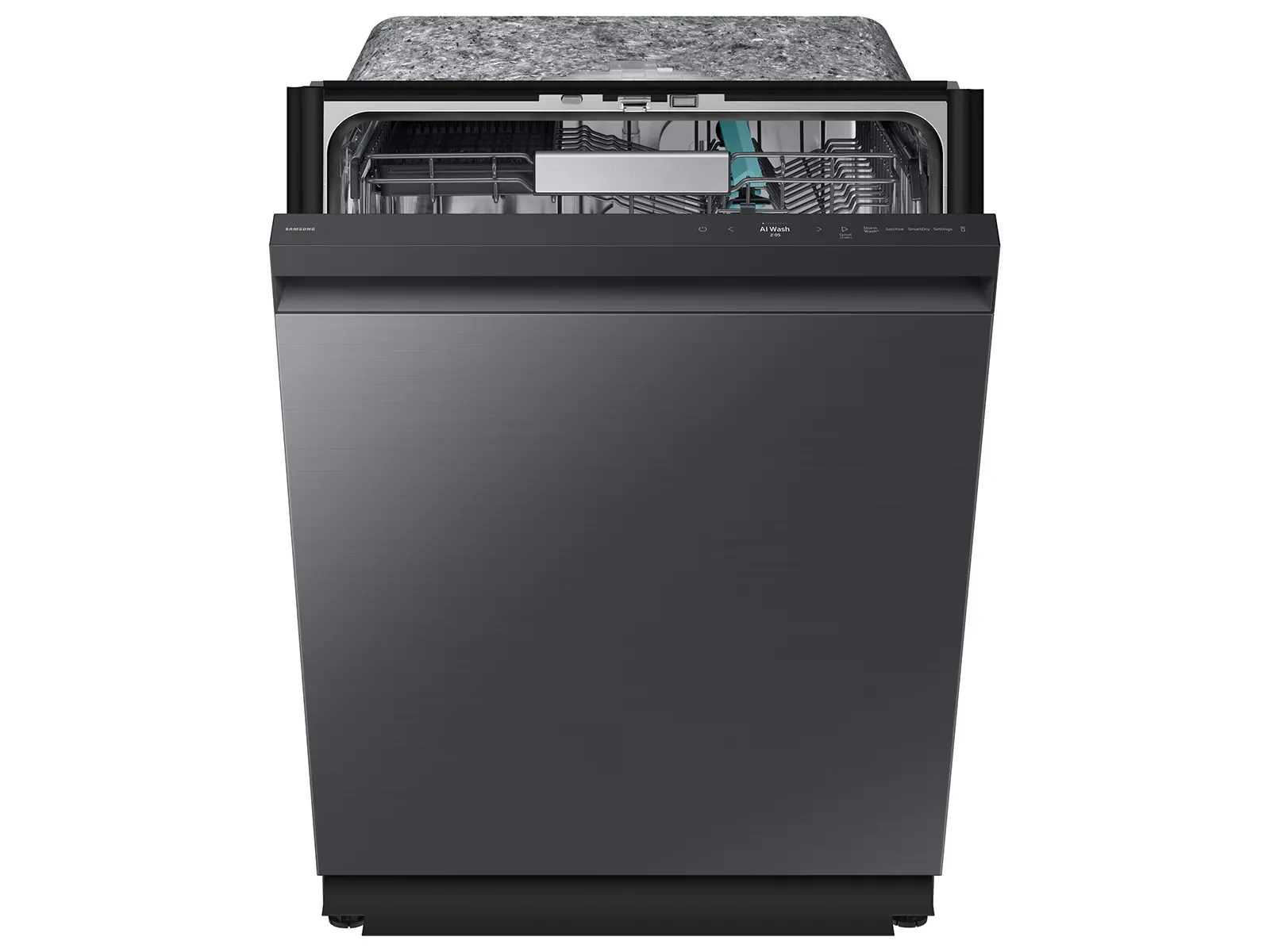 DW90F89T0UMT Samsung Bespoke Top Control Smart Dishwasher - Matte Black-10