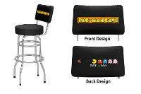 Pac-Mancave Black Back for Barstools