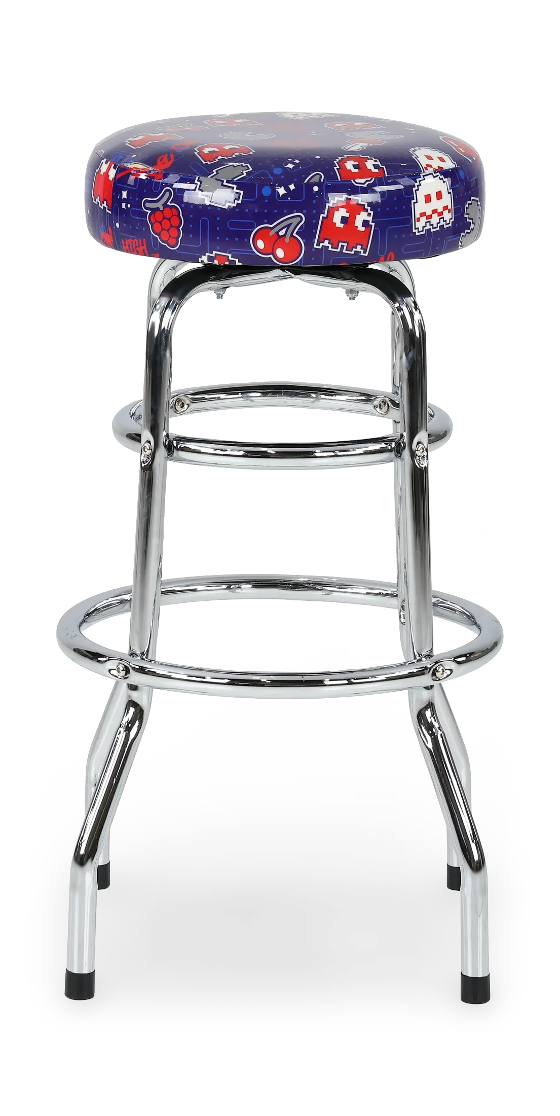 Pac-Man Blue 30  Swivel Stool-1