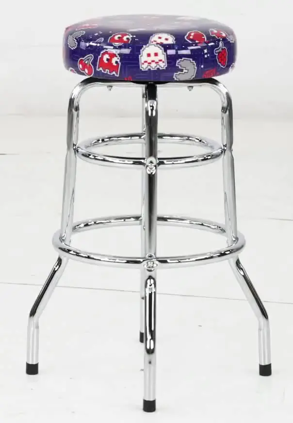 Pac-Man Blue 30  Swivel Stool-8
